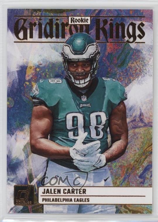 2023 Panini Donruss Rookie Gridiron Kings Jalen Carter #RGK-5 RC t4l