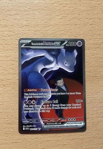Pokémon TCG Team Rockets Mewtwo EX 281/217 Ascended Heros