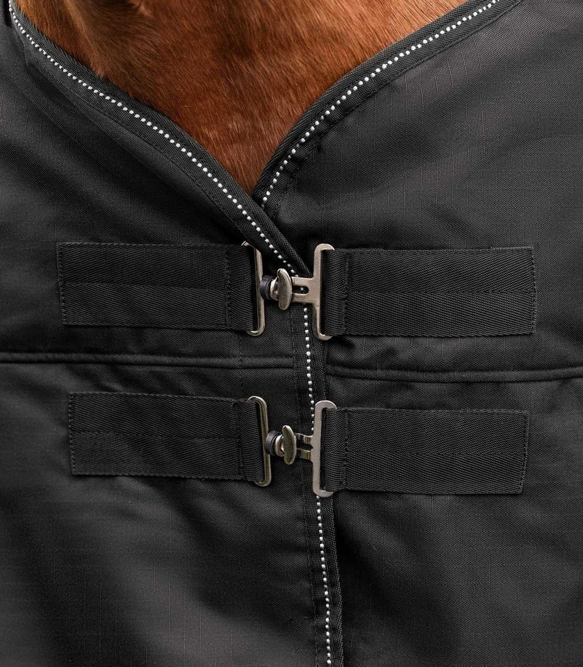 Waldhausen Schwarz 155 cm Outdoordecke 50g Nordic Weidedecke - Bild 3 von 3