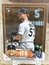 2023 Topps Update Series - Braden Bristo #US282 Gold /2023 (RC)