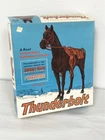 1960s MARX JOHNNY WEST BROWN RANGE HORSE WITH ACCESSORIES IN BOX LOT #14