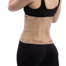 Copper Fit Core Shaper Back Support Compression S/M Copper Infused BEIGE New