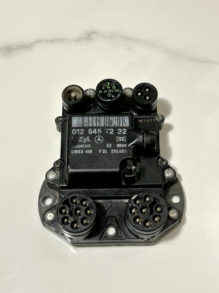 Unidad de control de encendido Mercedes-Benz 300SE 300SEL 0125457232 OEM Siemens 5WK6 410 Foto 2 de 4