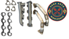 01-04 6.6l Chevy Gmc Duramax Diesel Exhaust Manifolds Up Pipes High Flow