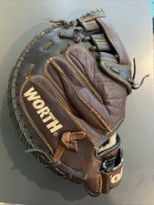 Worth Shut-Out Softball Catchers Mitt SOFPCM Right Hand Throw RHT Super Clean