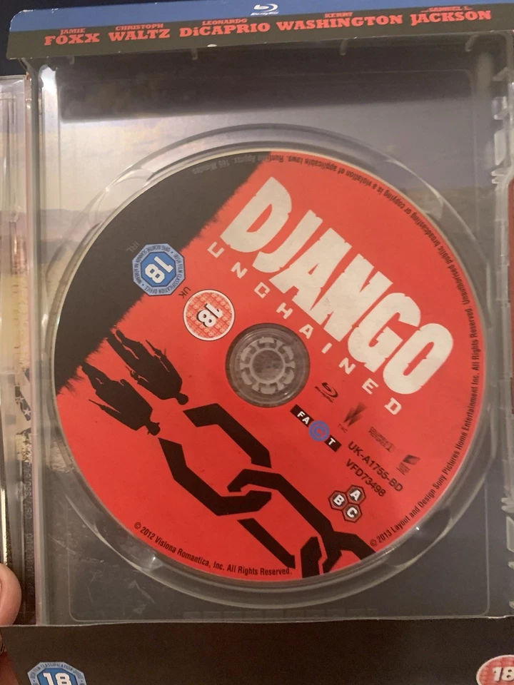 Django Unchained Blu Ray Steelbook UK Release - Image 3 of 4