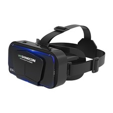 3D VR Glasses Virtual Reality Headset Support 360 Panorama Large Black