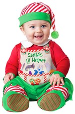 Brand New Santa's Lil' Helper Infant/Toddler Halloween Costume