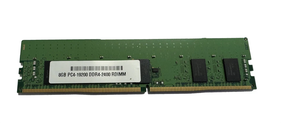 8GB Memory for Gigabyte R120-T35 MT30-GS2 R150-T60 MT60-SC0 PC4-2400 ECC RDIMM - Image 1 of 1