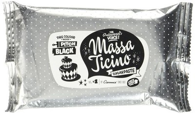 Massa Ticino Rollfondant Schwarz 250 g