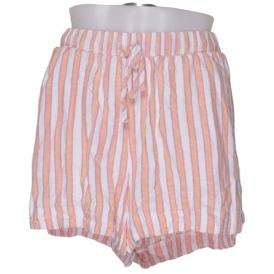Universal Thread, Shorts, Größe: S, Orange/Pink/Weiß, Leinen/Viskose #b1C