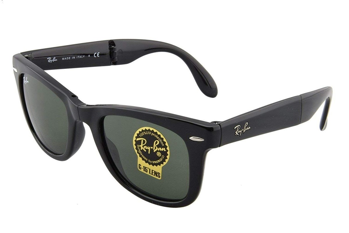 Ray Ban Sunglasses Foldab Classic Wayfarer RB4105 601 Polished