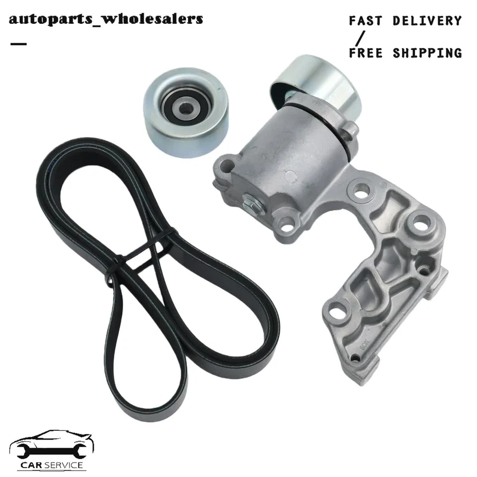 Kit de componentes de cinturón serpentino para Toyota Avalon Camry Highlander Lexus ES350 Foto 4 de 4