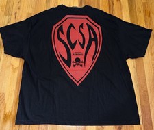 Stone Cold Steve Austin SCSA Est. 1995 WWE WWF Black Shirt 4XL