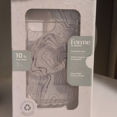 Incipio Clear Patterned Transparent MagSafe Antimicrobial Case for iPhone 14 Pro