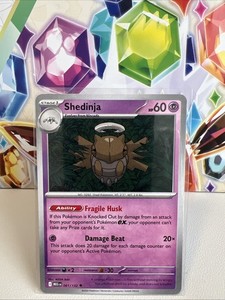 Shedinja 061/132 Uncommon Regular - Pokemon TCG Mega Evolution - NM