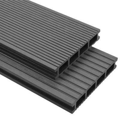 vidaXL WPC Decking Boards with Accessories 98.4 '² 13.1 ' Grey (12x43616)