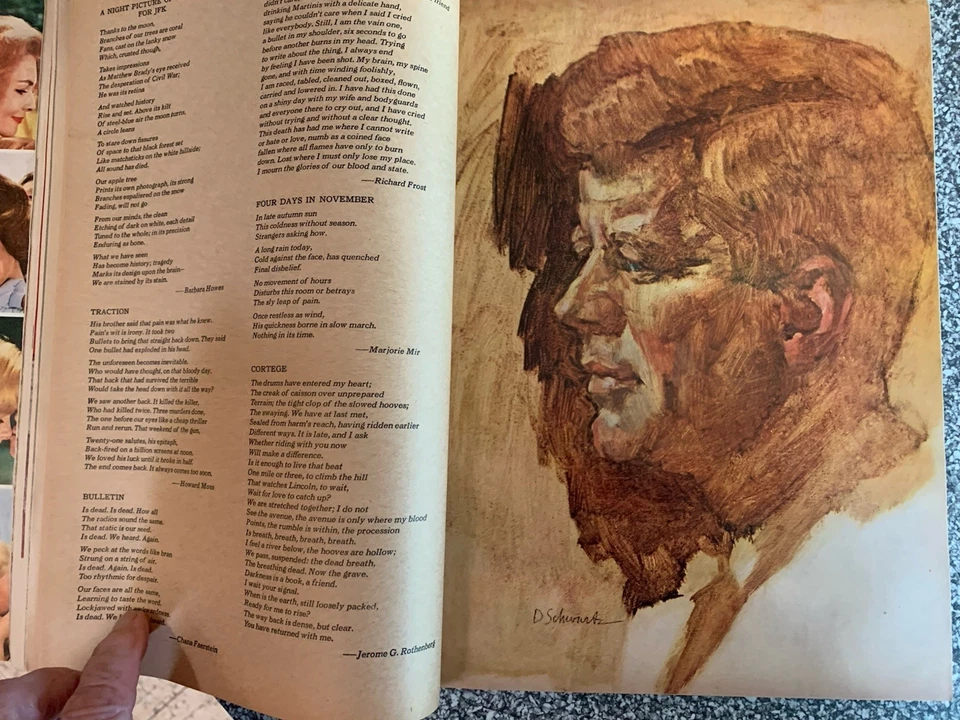 1964 Redbook Magazine November In Memory Of John F. Kennedy Special 14 Page Sec - Image 3 of 3