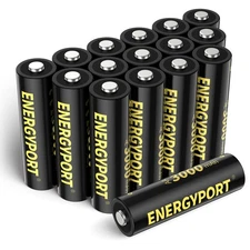 16Pack 1.5V AA Double A Lithium Batteries Non-Rechargeable Lot for Blink Camera