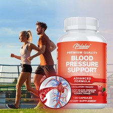 Blood Pressure Support - Hawthorn, Hibiscus - Promote Blood Flow, Heart Health