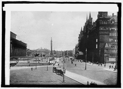 Photo:Lime St. & St. Georges Hall, Liverpool
