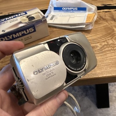 Olympus Infinity Stylus Zoom 140 Quartz Date 35mm Film Camera Zoom
