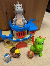 Knight Castle Playset with Dragons & Toy Figures