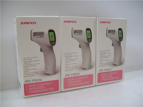 Jumper JPD-FR202 Infrared Thermometer New Open Box Non Contact Digital Lot of 3
