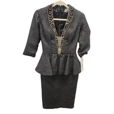 NWT JOVANI Evening Beaded Dress Size 2