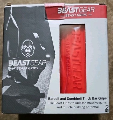 Beastgear Beast Grips Barbell And Dumbbell Thick Bar Grips