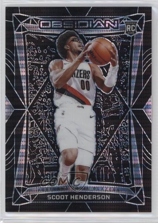 2023-24 Panini Obsidian Electric Etch International Scoot Henderson #2 0g90