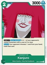 Kanjuro OP01-038 PRE ERRATA -ROMANCE Dawn One Piece TCG  English NM