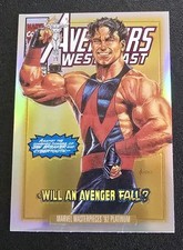 2024 Marvel Masterpieces '92 Platinum 93-V WONDER MAN Cover Variant Rainbow
