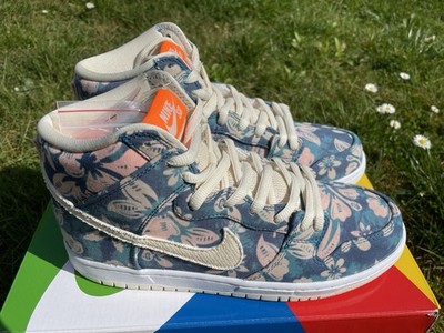 Nike SB Dunk High Pro QS  Hawaii  EU42 CZ2232 300 BNEW