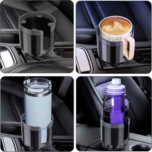 Universal Auto Getränkehalter Expander, Getränkehalter für Autos mit verstellbarem