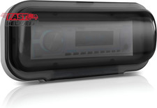 Pyle Water Resistant Marine Stereo Cover - Smoke Colored Heavy Duty Boat Radio P