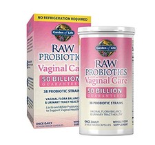 Garden of Life Raw Probiotika Vaginal Pflege 50 Milliarde Cfu 30 Vegetarisch