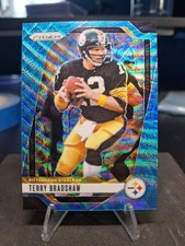 TERRY BRADSHAW Blue Wave Prizm /230 - 2024 Prizm Steelers HOF