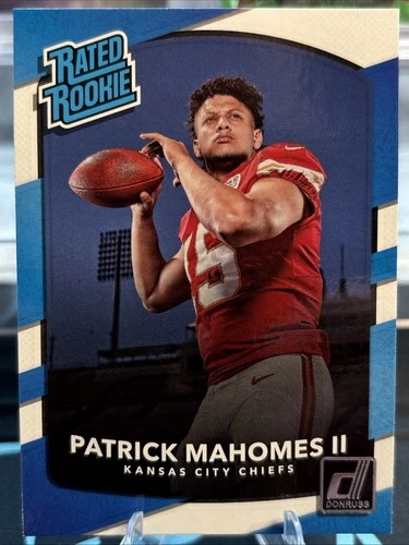2017 Panini Donruss - Rated Rookie Patrick Mahomes II #327 (RC)