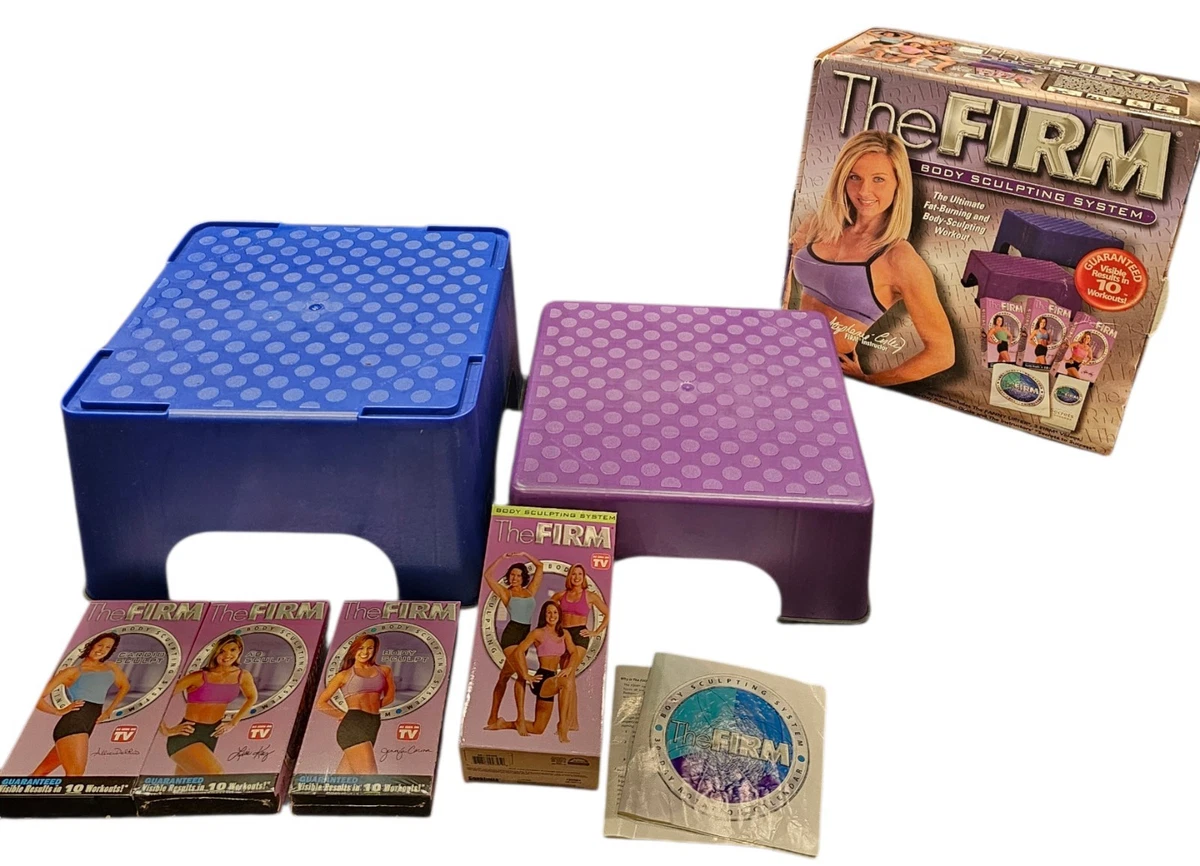 Plateforme De Stepping The Firm (Sans Pieds) - Bleu, Pour Muscu Et Cardo