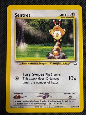 Pokemon TCG Neo Genesis Set  ''Pick Your Card'' Non Holo Vintage 2001 LP