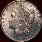 Uncirculated 1882-O New Orleans Mint Silver Morgan Dollar — photo 1
