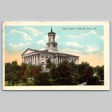 Postcard Tennessee State Capitol Building Nashville
