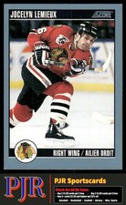 Jocelyn Lemieux 1992-93 Score Canadian #309 Chicago Blackhawks