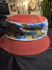 Vintage Viva Las Vegas Bucket Hat Red And White  — photo 3