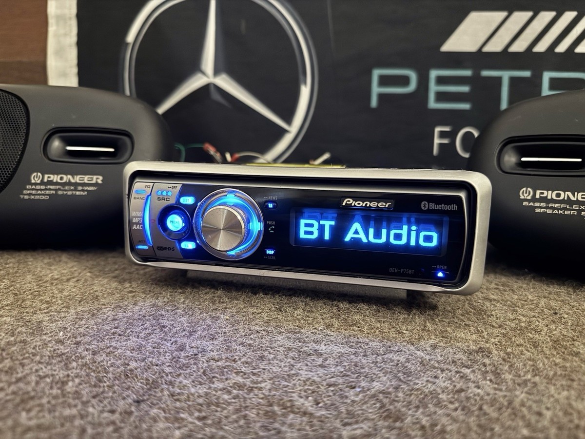 PIONEER DEH-P75BT Car Radio CD Player DSP WMA/Mp3 Bluetooth