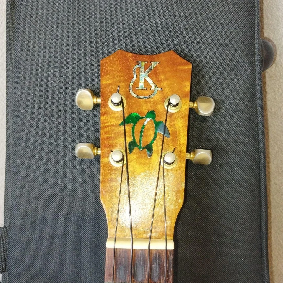 Kanile'a K-1 C DLX Special Hawaiian Koa Concert Ukulele Honu Inlay Rare - Image 3 of 4