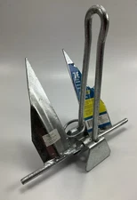 Seachoice 7E 41610 Utility Fluke Style Boat Marine Utility Anchor Galvanized