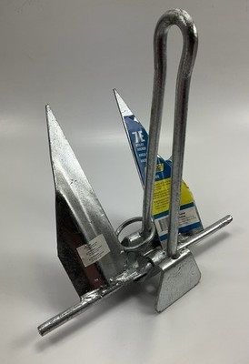 Seachoice 7E 41610 Utility Fluke Style Boat Marine Utility Anchor Galvanized