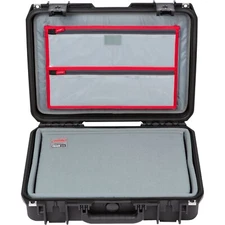 SKB 3i 1813-5 Hard Laptop Case with Think Tank Insert & Pak Rite Lid Organizer